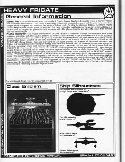 Jackill's Starfleet Reference Manual - Ships of the Fleet, Volume 1 - Page 118