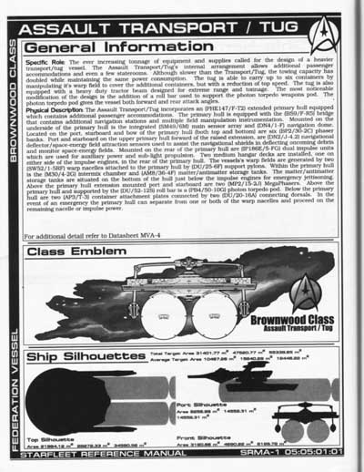 Jackill's Starfleet Reference Manual - Ships of the Fleet, Volume 1 - Page 134