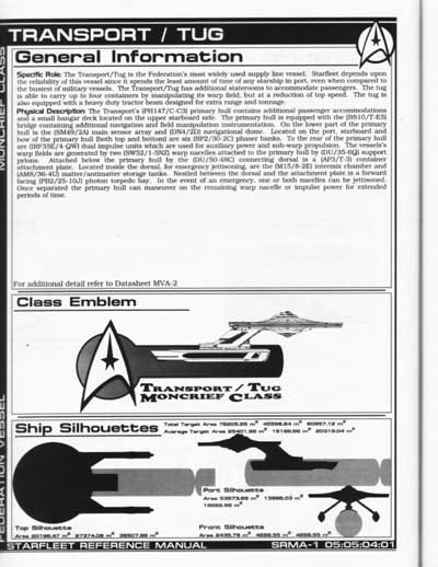 Jackill's Starfleet Reference Manual - Ships of the Fleet, Volume 1 - Page 146
