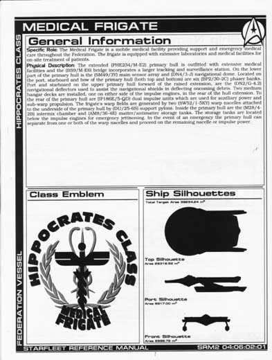Jackill's Starfleet Reference Manual - Ships of the Fleet, Volume 2 - Page 124
