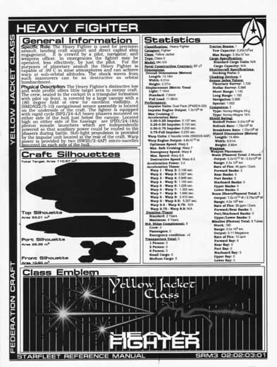 Jackill's Starfleet Reference Manual - Ships of the Fleet, Volume 3 - Page 11