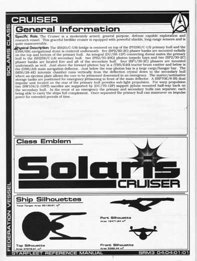 Jackill's Starfleet Reference Manual - Ships of the Fleet, Volume 3 - Page 35