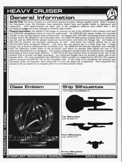 Jackill's Starfleet Reference Manual - Ships of the Fleet, Volume 3 - Page 47