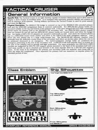 Jackill's Starfleet Reference Manual - Ships of the Fleet, Volume 3 - Page 55