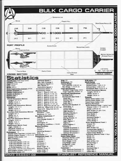 Jackill's Starfleet Reference Manual - Ships of the Fleet, Volume 3 - Page 84