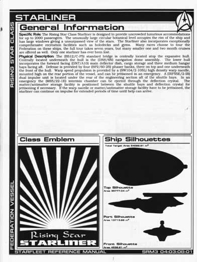 Jackill's Starfleet Reference Manual - Ships of the Fleet, Volume 3 - Page 111