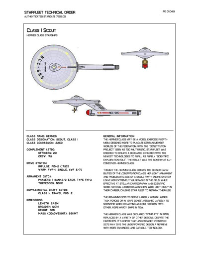 Starfleet Starship Recognition Manual - Volume One: Ships of the Line 2268