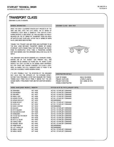 Jaynz Ships of the Star Fleet Compendium