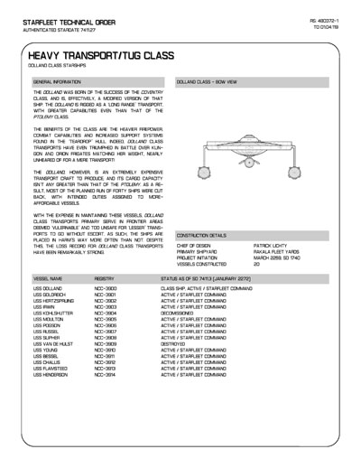 Jaynz Ships of the Star Fleet Compendium