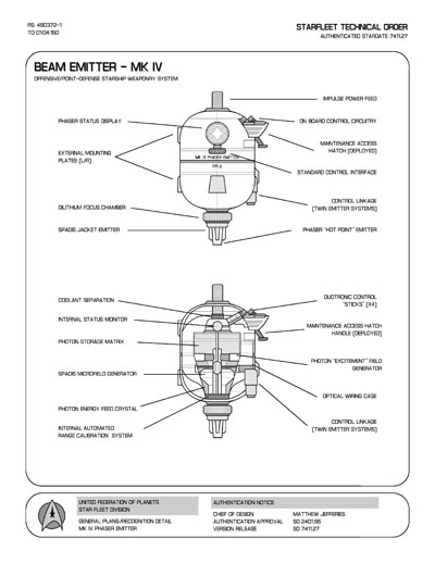 Jaynz Ships of the Star Fleet Compendium