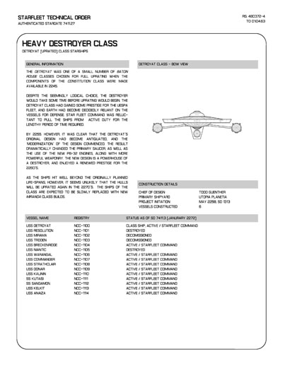 Jaynz Ships of the Star Fleet Compendium