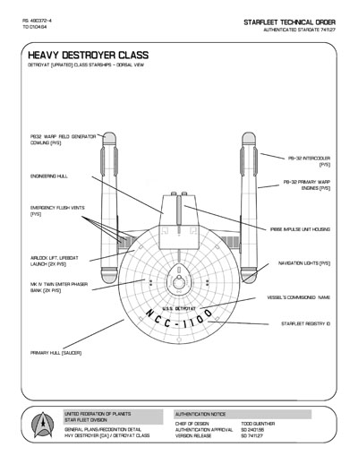 Jaynz Ships of the Star Fleet Compendium