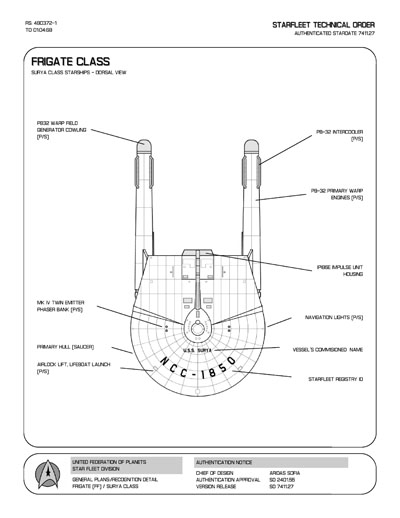 Jaynz Ships of the Star Fleet Compendium