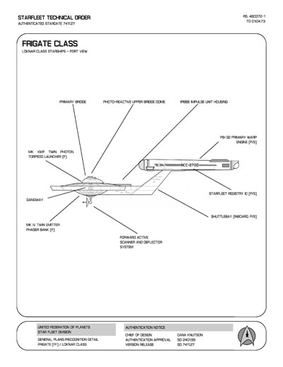Jaynz Ships of the Star Fleet Compendium