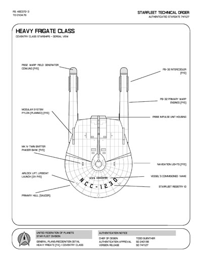 Jaynz Ships of the Star Fleet Compendium