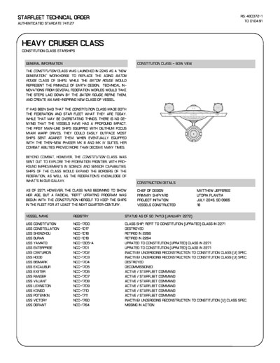 Jaynz Ships of the Star Fleet Compendium
