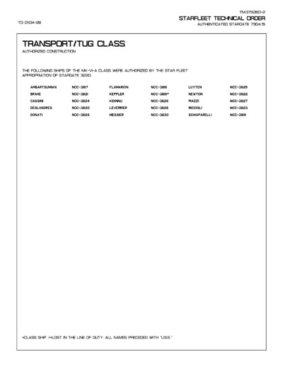 Starfleet Ships of the Star Fleet Technical Manual
