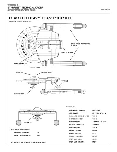 Starfleet Ships of the Star Fleet Technical Manual
