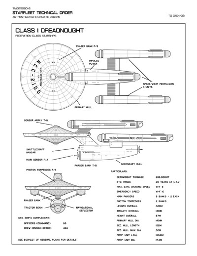 Starfleet Ships of the Star Fleet Technical Manual