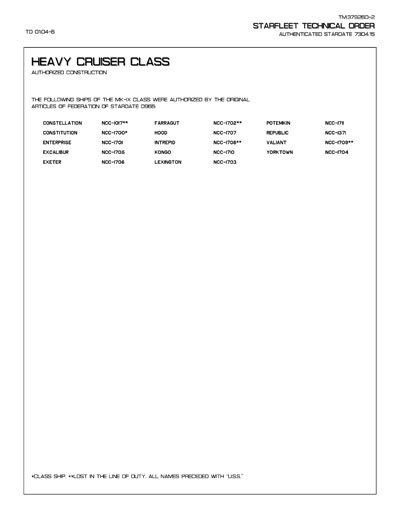 Starfleet Ships of the Star Fleet Technical Manual