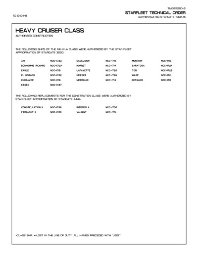 Starfleet Ships of the Star Fleet Technical Manual