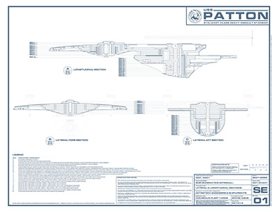 U.S.S. Patton NCC-2301 - Stalwart Class Heavy Assault Starship