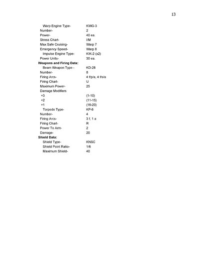 Klingon Ship Recognition Manual - 2385 Edition