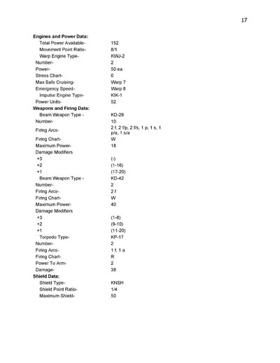 Klingon Ship Recognition Manual - 2385 Edition