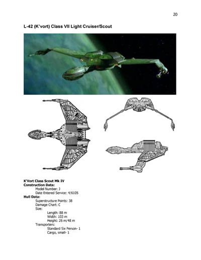 Klingon Ship Recognition Manual - 2385 Edition