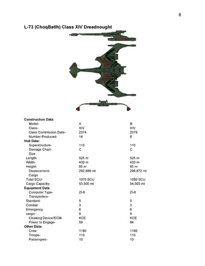Klingon Ship Recognition Manual - 2385 Edition