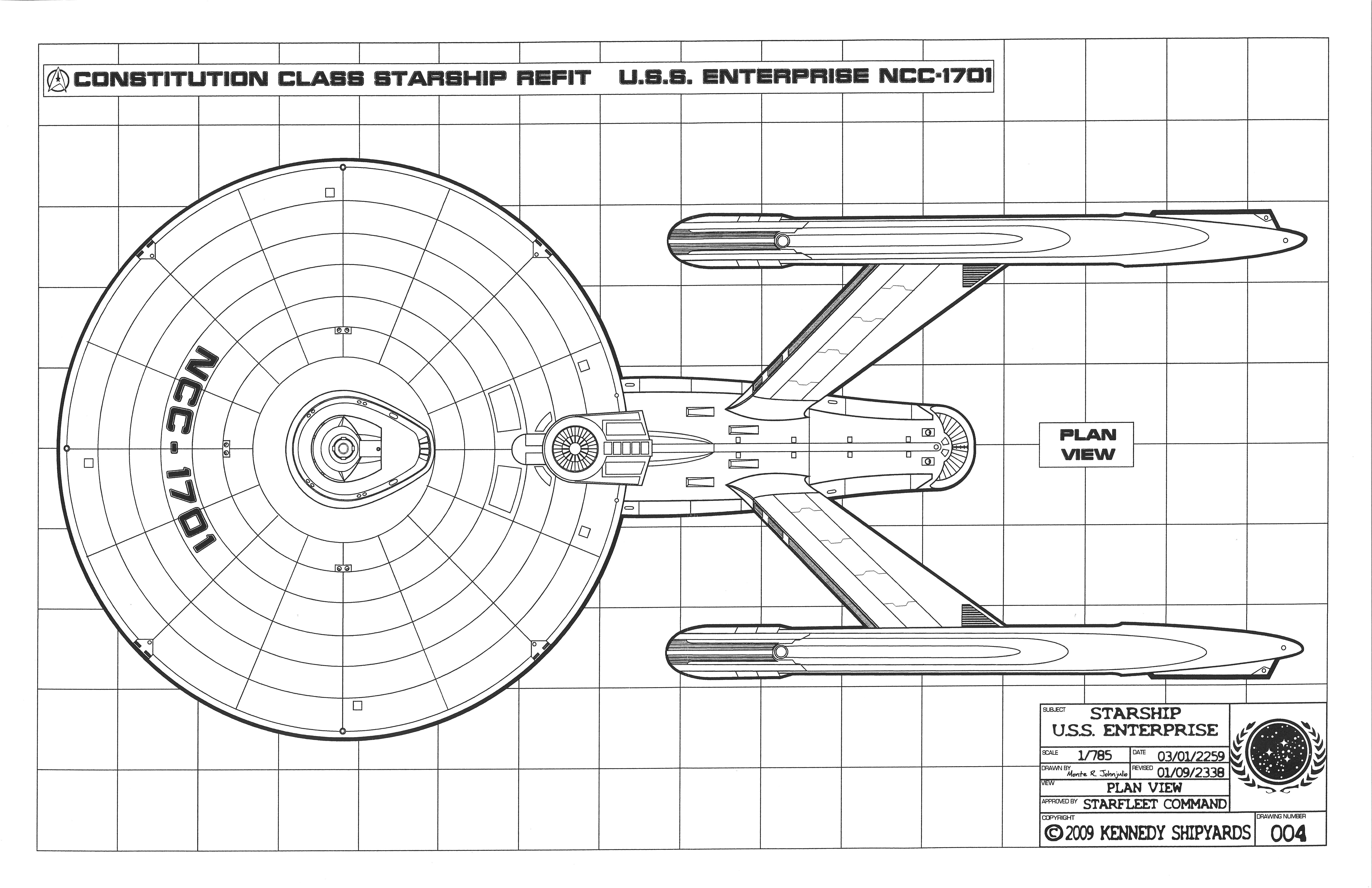 Star Trek Uss Enterprise Ncc 1701 D Blueprints Schema - vrogue.co