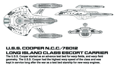 Long Island Escort Carrier Schematics