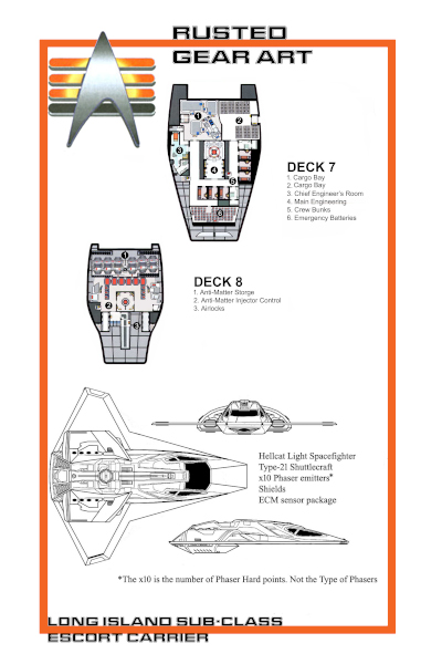Long Island Escort Carrier Schematics