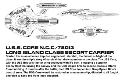 Long Island Escort Carrier Schematics
