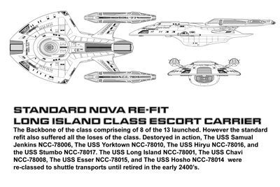 Long Island Escort Carrier Schematics