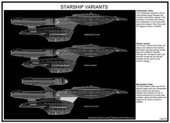 Moonstalker Class Cruiser - U.S.S. Moonstalker NCC-201095