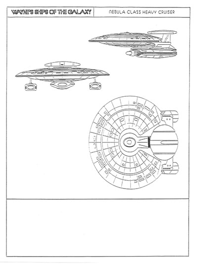 Nebula Class Heavy Cruiser - General Plans
