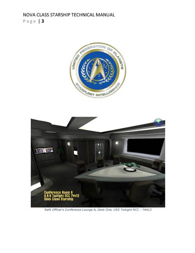 Nova Class Starship Technical Manual