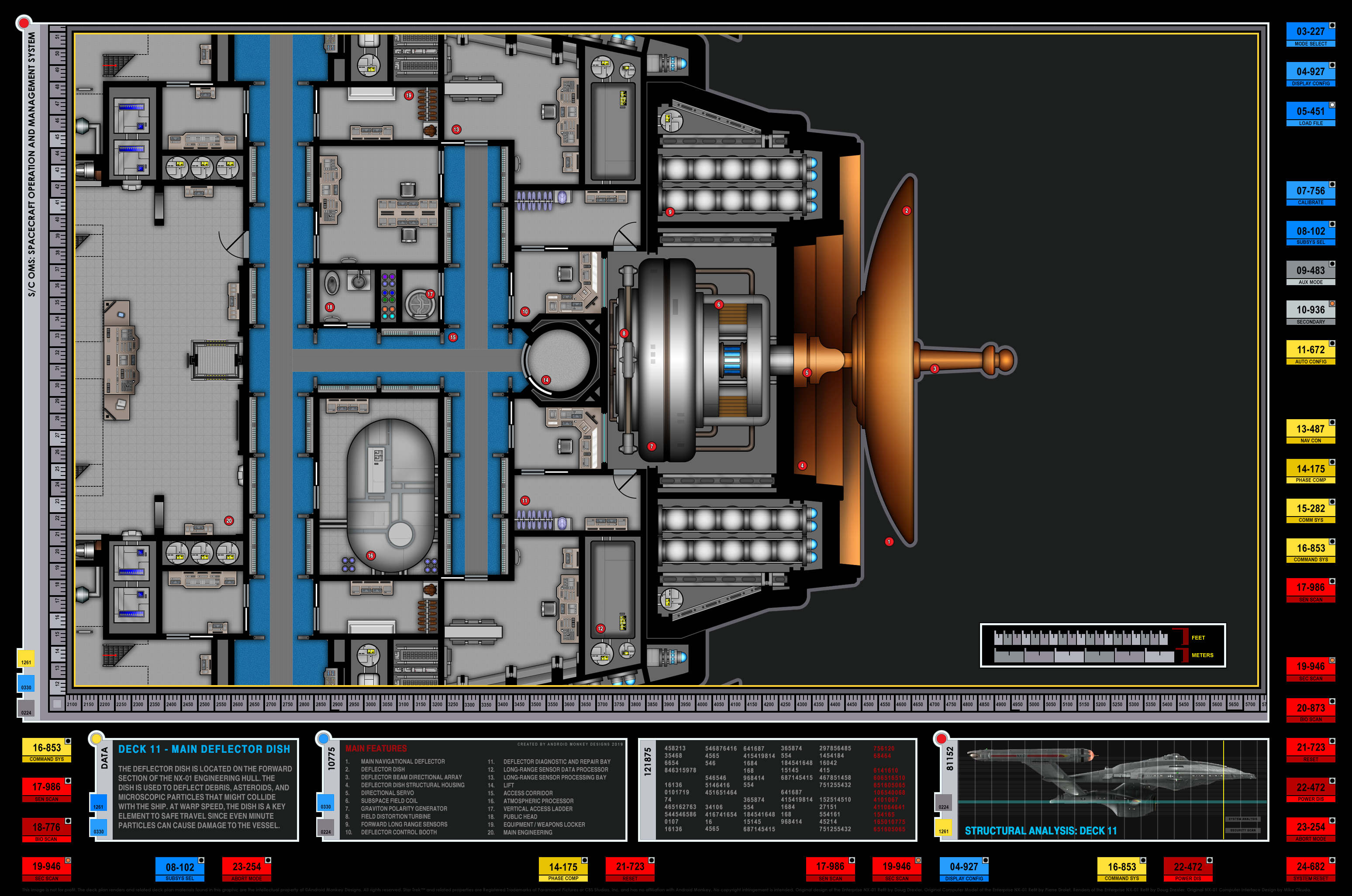 S.S. Enterprise NX-01 Refit.