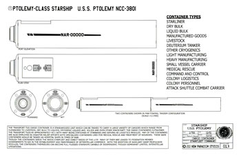 Ptolemy Class Starship - U.S.S. Ptolemy NCC-3801