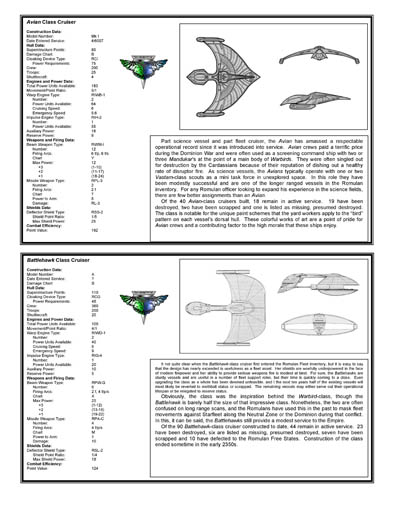 Romulan Ship Recognition Manual - 2385 Edition