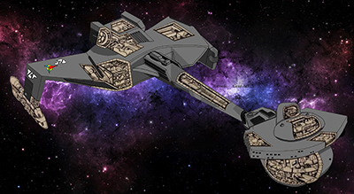 Star Trek Starship Cutaways by Rusted Gear Art