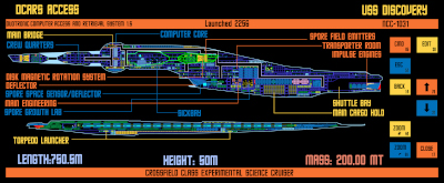 Star Trek Starship Cutaways by Rusted Gear Art