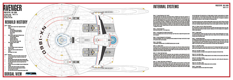 Avenger Class NX-1860 Starship Prototype - External Blueprints & Internal Deck Plans by Strategic Design - Page 18