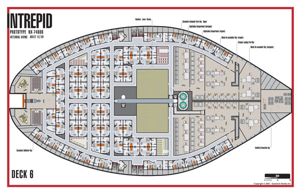 Intrepid Class Rebuild NX-74600 Starship Prototype - External Blueprints & Internal Deck Plans by Strategic Design - Page 12