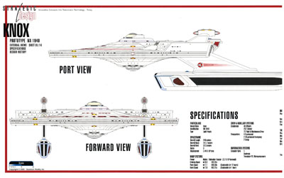 Knox-Class Starship Prototype - NX-1940