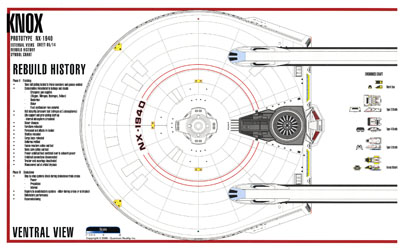 Knox-Class Starship Prototype - NX-1940