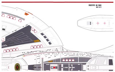 U.S.S. Sovereign NX-74001