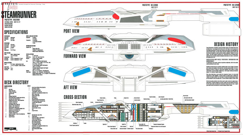 Steamrunner-Class Starship Prototype - NX-52000