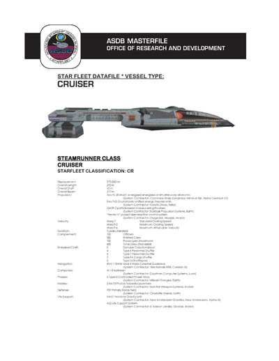 Starship Datafile - Volume Two: 2325-2425